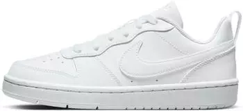 Nike Court Borough Low Recraft Kids (DV5456) white/white/white – Stilvoll und Bequem: Nike Court Borough Low Recraft Kids (DV5456) white/white/white
