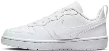 Nike Court Borough Low Recraft Kids (DV5456) white/white/white – Hervorragender Tragekomfort für den ganzen Tag