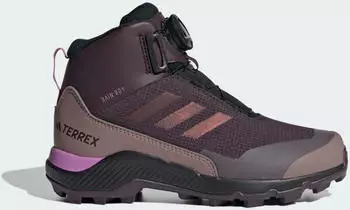 Adidas Terrex Winter Mid Boa Kids shadow maroon/wonder red/pulse lilac