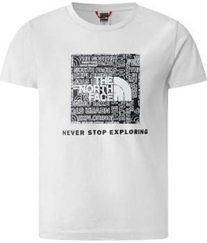 The North Face Redbox T-Shirt Jungen (82E9) white