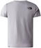 The North Face Redbox T-Shirt Jungen (82E9) meld grey