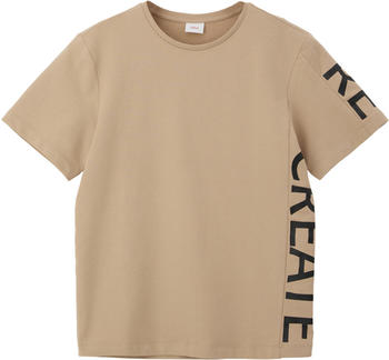 S.Oliver T-Shirt mit Schrift-Print (2140094) beige