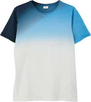 S.Oliver T-Shirt im Colour Blocking Design (2140089) blau