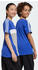 Adidas Tiberio 3-Stripes Colorblock Cotton Kids T-Shirt semi Lucid blue/medium grey heather/white (IJ8732)