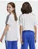 Adidas Kids Essentials 3-Stripes Cotton T-Shirt (IC0605) white/black