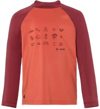 VAUDE Kids Solaro LS T-Shirt III hotchili