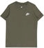 Nike Kinder T-Shirt Sportswear Big Kids FZ5177-222 - Medium Olive