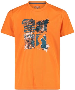 CMP Jungen T-Shirt KID T-Shirt 38T6744-C550 Flame