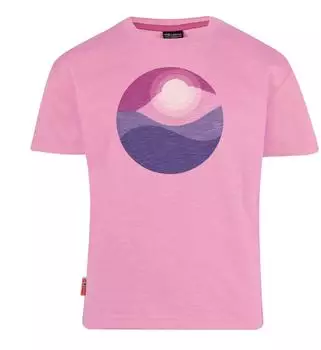 Trollkids Girl's Halsafjord T wildrose