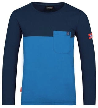 Trollkids Kid's Bergen Longsleeve navy/mediumblue