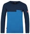 Trollkids Kid's Bergen Longsleeve navy/mediumblue