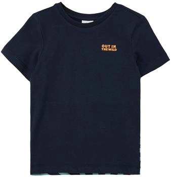 s.Oliver T-Shirt mit Rückenprint (2143157) blau