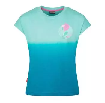 Trollkids Girl's Yttersand Beach T aquahaze/harborblue