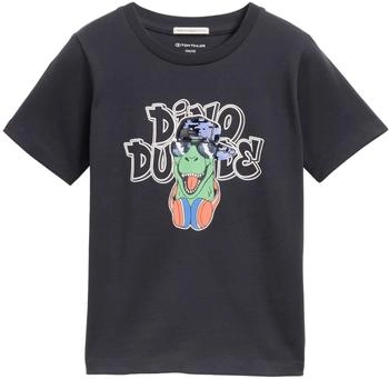 Tom Tailor T-Shirt mit Wendepailletten coal grey (1045355_29476)