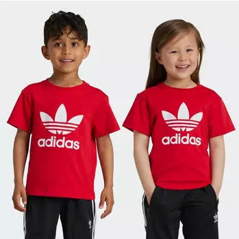 Adidas Adicolor Trefoil Kids T-Shirt Better Scarlet (IY2387)