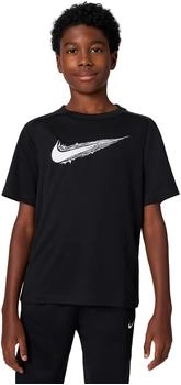 Nike Multi Dri-FIT Kurzarmshirt für ältere Kinder (Jungen) Schwarz HF8100-010