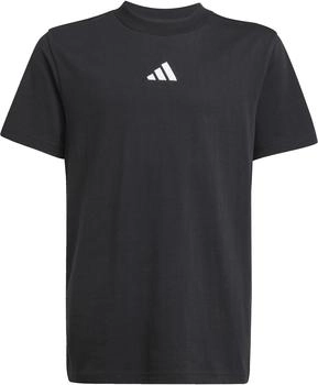 Adidas Unisex Kinder Essentials T-Shirt Black/White - Years