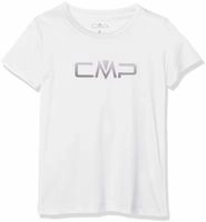 CMP 39T5675P-A001-EU 116, CMP Kinder Print T-Shirt (Gr&ouml;&szlig;e 116, weiss)