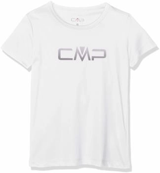 CMP Mädchen T-Shirt KID G T-SHIRT 39T5675P-A001 Bianco