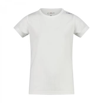 CMP Mädchen T-Shirt KID G T-SHIRT 39T5675-A001 Bianco
