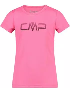 CMP M&auml;dchen T-Shirt KID G T-SHIRT 39T5675P-B351 Pink Fluo