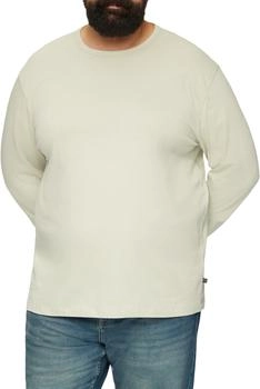 s.Oliver Softes Langarmshirt aus Baumwolljersey Beige 2159197.8065.