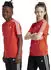 Adidas Essentials 3S Cotton Loose Fit Boyfriend Tee (IX9539) bright red/weiß