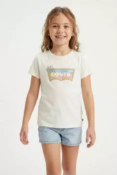 Levi's Batwing Logo Tee (4E4234) antique white