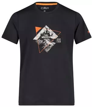 CMP Jungen T-Shirt KID T-SHIRT 31T8394-U423 antracite