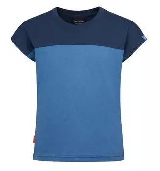 Trollkids Girl's Bergen T cornflower/mystic blue