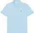 Lacoste Petit Piqué Kurzarm-Poloshirt (47354-HBP) hellblau