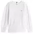 Tommy Hilfiger Langarm-T-Shirt aus Bio-Baumwolle (KB0KB09846) weiß