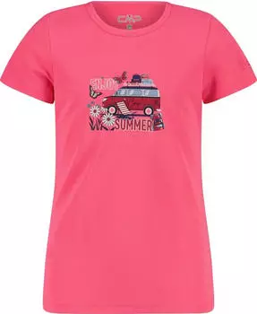 CMP Jungen T-Shirt KID T-Shirt 38T6385 pink fluo