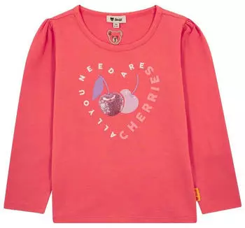 Steiff Junge M&auml;dchen Langarmshirt (L002612250) rose of sharon