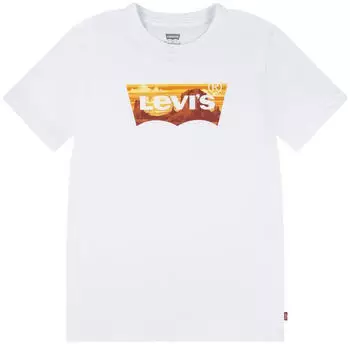 Levi's T-Shirt (EM295-W1T) hellweiß