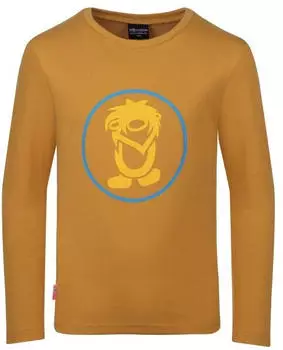Trollkids Kids Troll Longsleeve (343-825-092) mustard/dynamic blue
