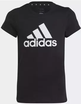 Adidas Sportswear Essentials Big Logo Cotton T-Shirt (IC6120) schwarz/weiß