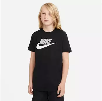 Nike Sportswear Ältere Kinder T-Shirt (AR5252) schwarz/weiß