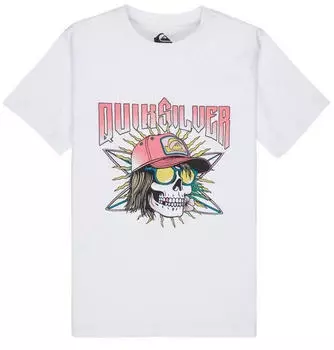 Quiksilver Sound On T-Shirt (EQBZT04958-WBB0) wei&szlig;