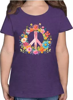 Shirtracer Feuerwehrmann Sam Mädchen T-Shirt (PV-66548526) lila meliert