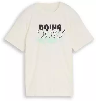 Tom Tailor T-Shirt (1049782) wool white