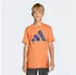 Adidas J BL TEE 160 Kinder T-Shirt (KD6049) dusky orange/royal blau/dunkelblau/aurora ink