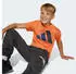 Adidas J BL TEE 160 Kinder T-Shirt (KD6049) dusky orange/royal blau/dunkelblau/aurora ink