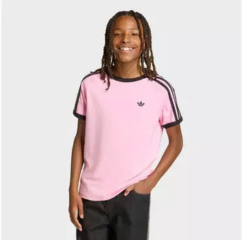 Adidas 3 Stripe Tee T-Shirt (73482522) light pink/schwarz