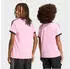 Adidas 3 Stripe Tee T-Shirt (73482522) light pink/schwarz