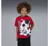 Puma Sporty Cats Relaxed Graphic T-Shirt Kinder (634549) blau/feuerrot/schwarz/weiß