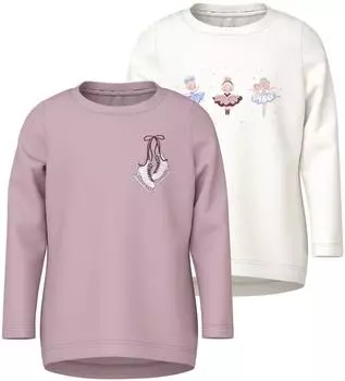 Name It Nmfvix 2P Ls Top (13229879) cloud dancer