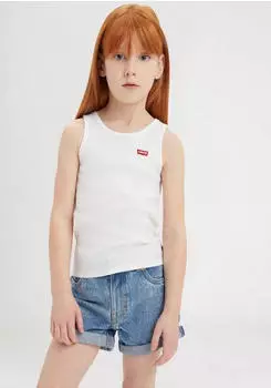 Levi's LVG Meet and Greet Ribbed Tank Ripptanktop (LVK0309001000002) bright white