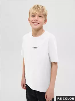 Jack & Jones JJESOHO TEE SS Crew Neck NOOS JNR T-Shirt (12279577) schwarz/wei&szlig;