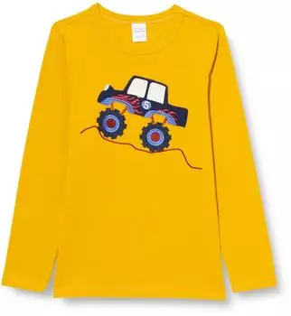 Green Cotton Leo Big Langarm T-Shirt (1512102400) mango